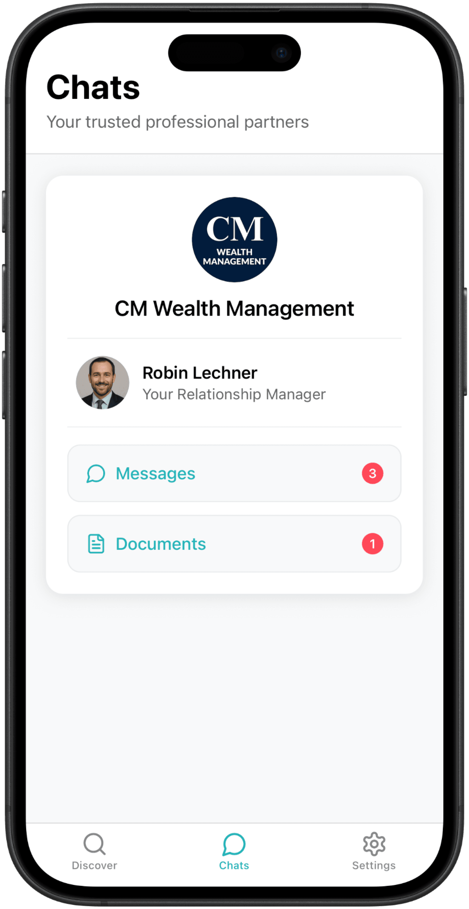 Client Messaging Interface